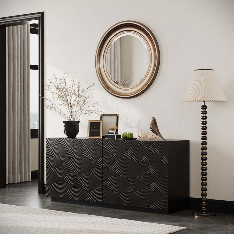 Armoire de rangement 4 portes