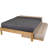 Solid Wood Bed-1452258380