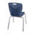 Regency Kee Mobile Adjustable Classroom Table & 2 Andy 18 in. Stack Chairs-73413175-73413178