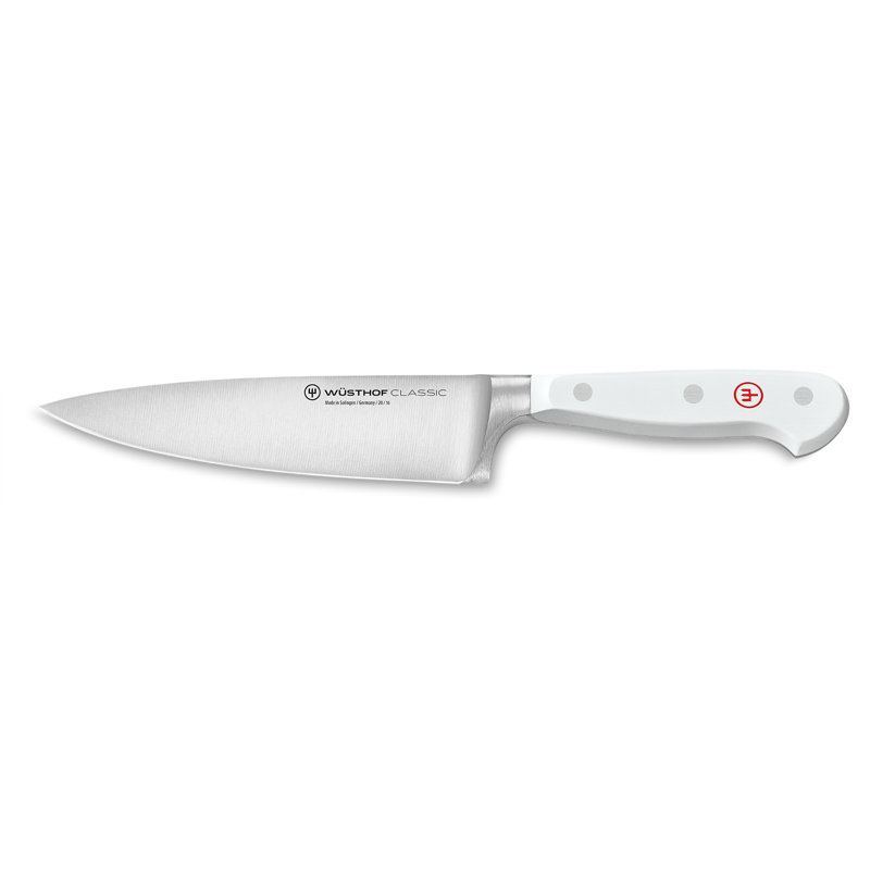WÜSTHOF Classic White Chef's Knife, 6.3"