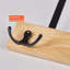 Crochet pour porte en bois massif-112587063-105551053