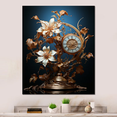 "Jardin d'horlogerie fantastique I" sur métal