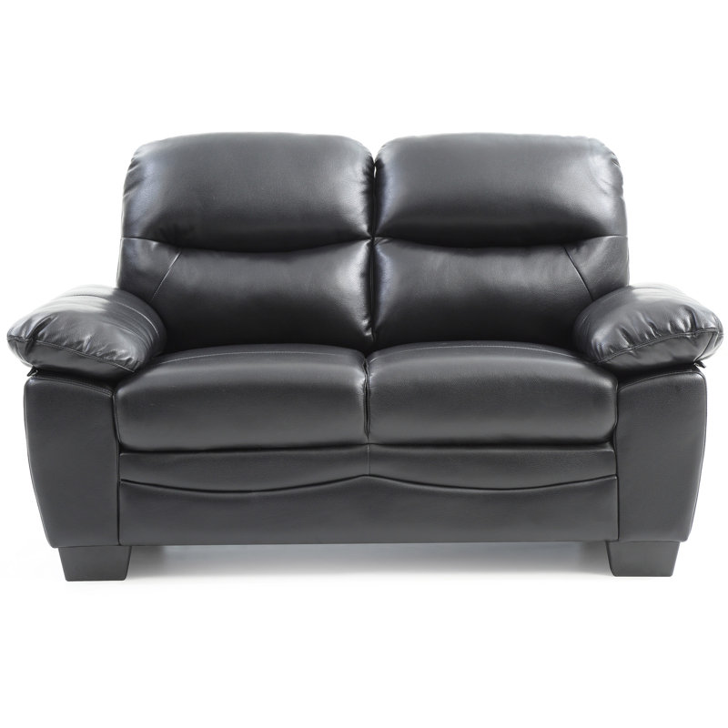 Causeuse Glory Furniture Marta G675-L, Noir, noir, noir, noir