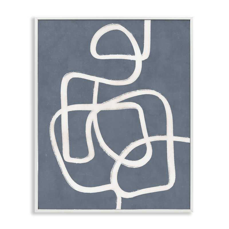 Art de la giclée encadrée par Nina Blue, Giclée encadrée blanc bord de mer, H 20 po x l 16 po