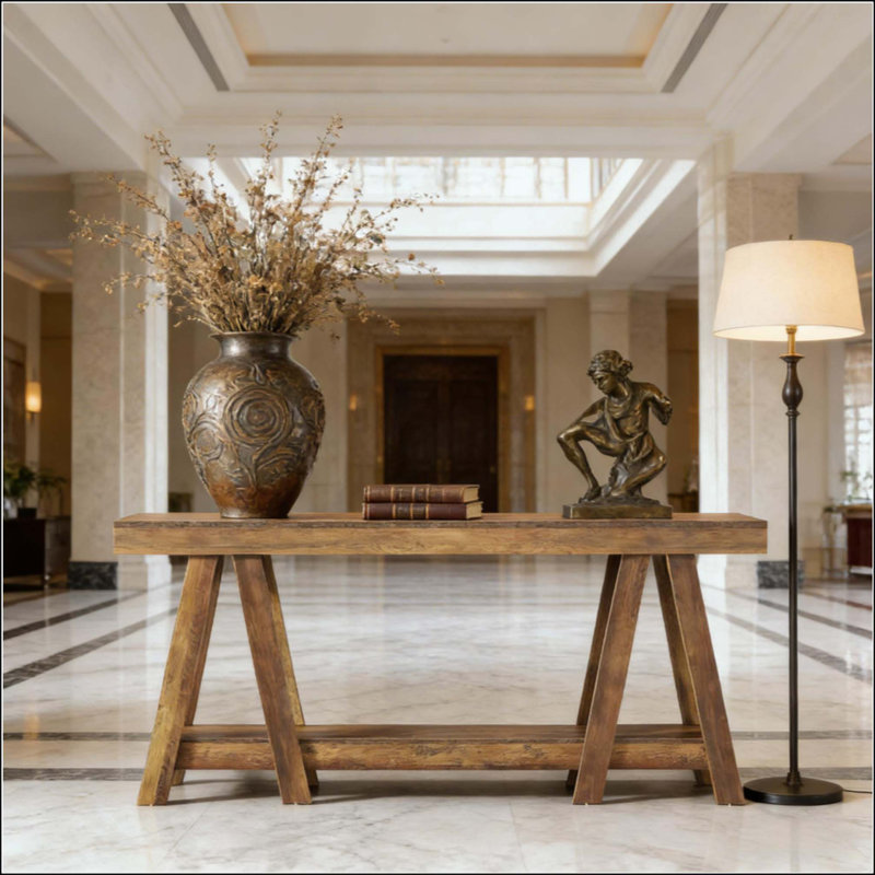 2-Tier Hall Table,Entryway Table,Functional Console Table