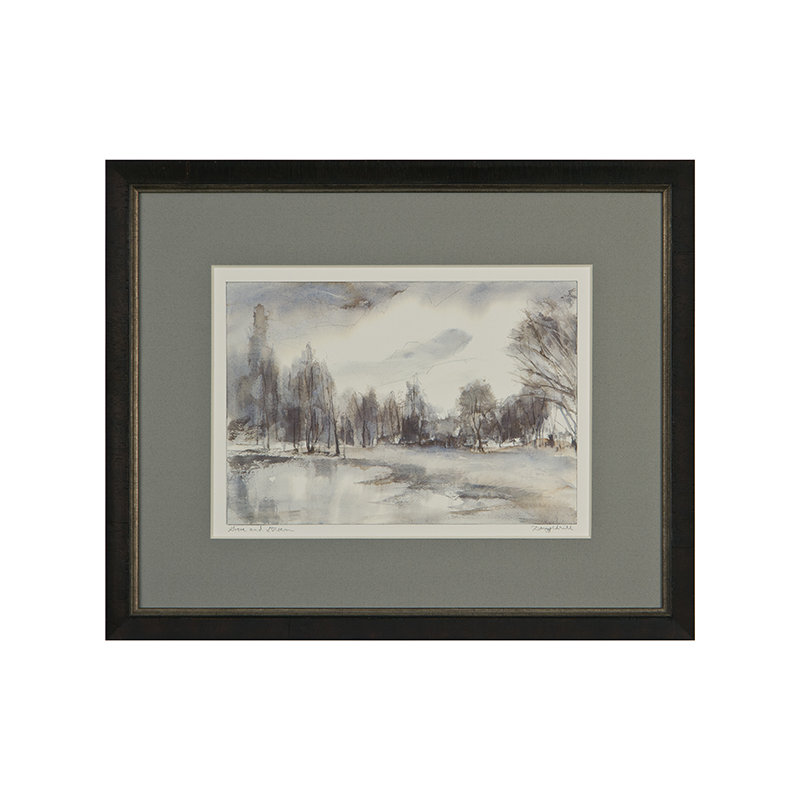 Grove and Stream - peinture encadrée