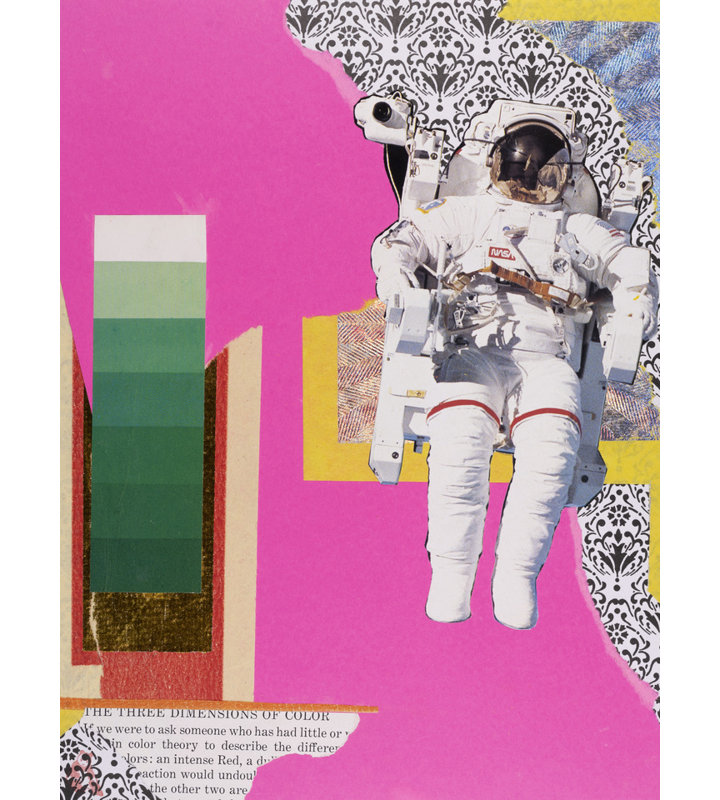Rose, jaune, NASA par Jphono 1 - impression, H 33 po x l 25 po, Toile tendue, H 32 po x l 24 po