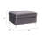 Jaszira Gray Velvet Ottoman-1435859725
