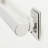 Coronado Modern Grab Bar with Square Flanges-77313167-77313168