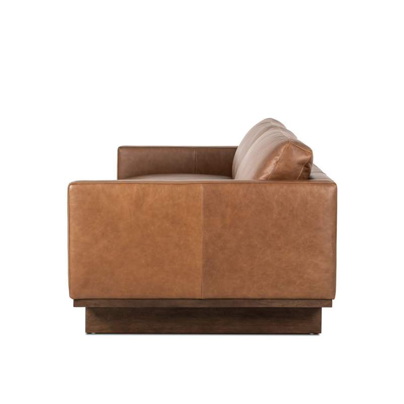 Everly Sofa, 32" H x 96" W x 43" D, Sonoma Chestnut