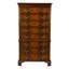 Commode haute en forme de Chippendale acajou