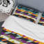 Multicolore patchwork abstrait - ensemble de housse de couette abstrait - microfibre de polyester-1809406712
