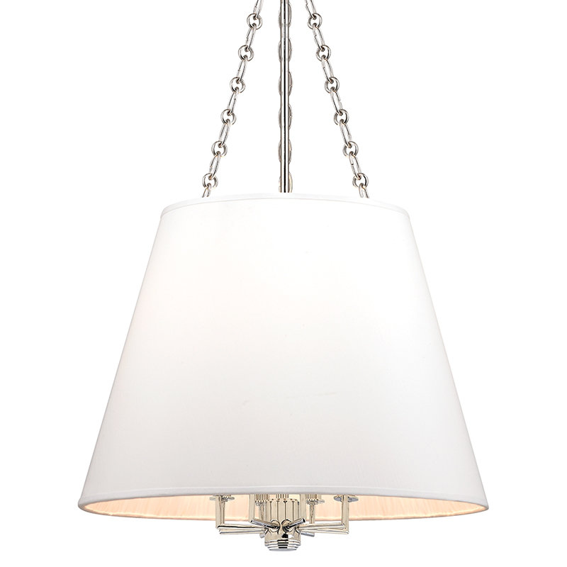 Burdett 8 - Light Pendant, Polished Nickel