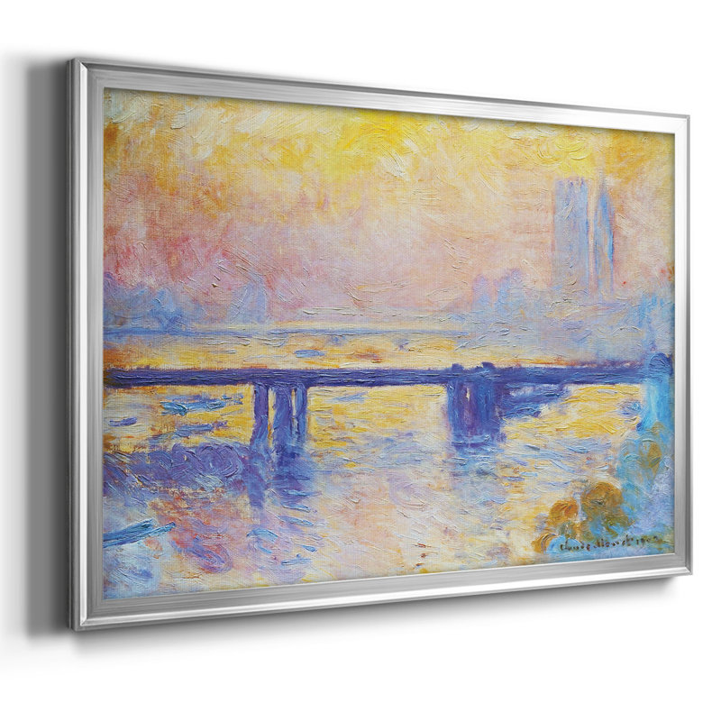 Pont Charing Cross, 1903 01, H 14 po x l 20 po x P 1,5 po, Argent