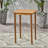 Outdoor Minimalist Acacia Wood Square Bar Table - Teak Finish-1452999964