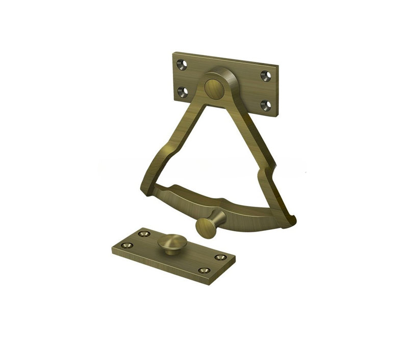 Latch/Catch/Bolt, Antique Brass