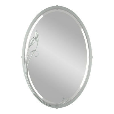 Leaf Traditional Beveled Accent Mirror