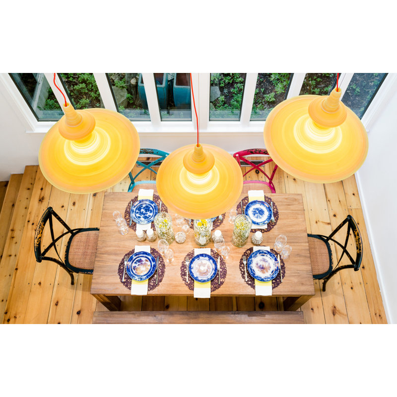 Stupa 1 - Light Chandelier, Yellow