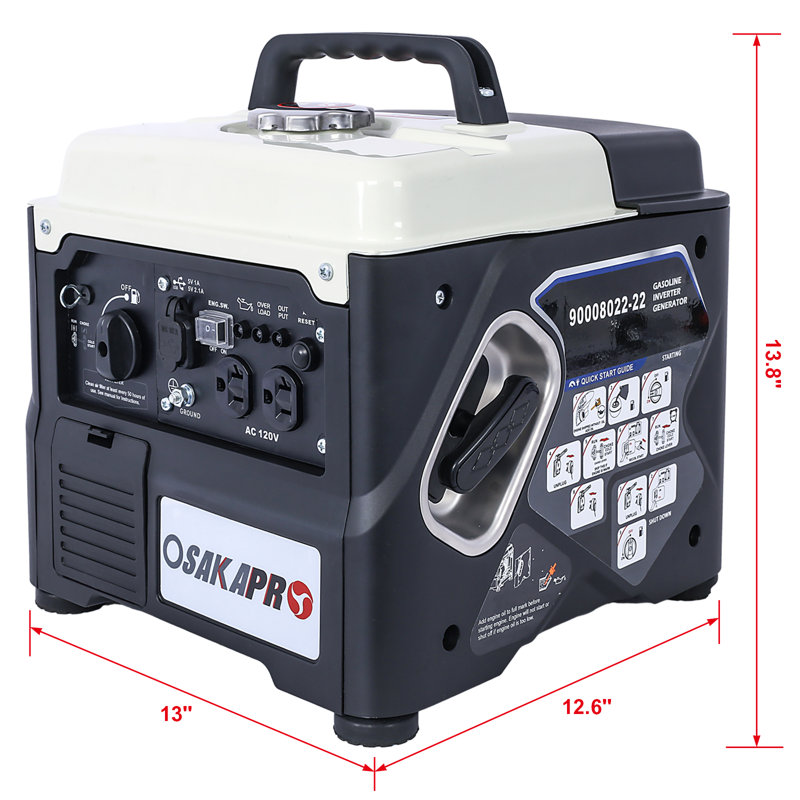 1200W Gas Portable Generator