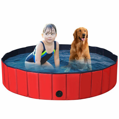 Nunez 30cm H x 140cm W x 140cm D MDF+PVC Dog Pool