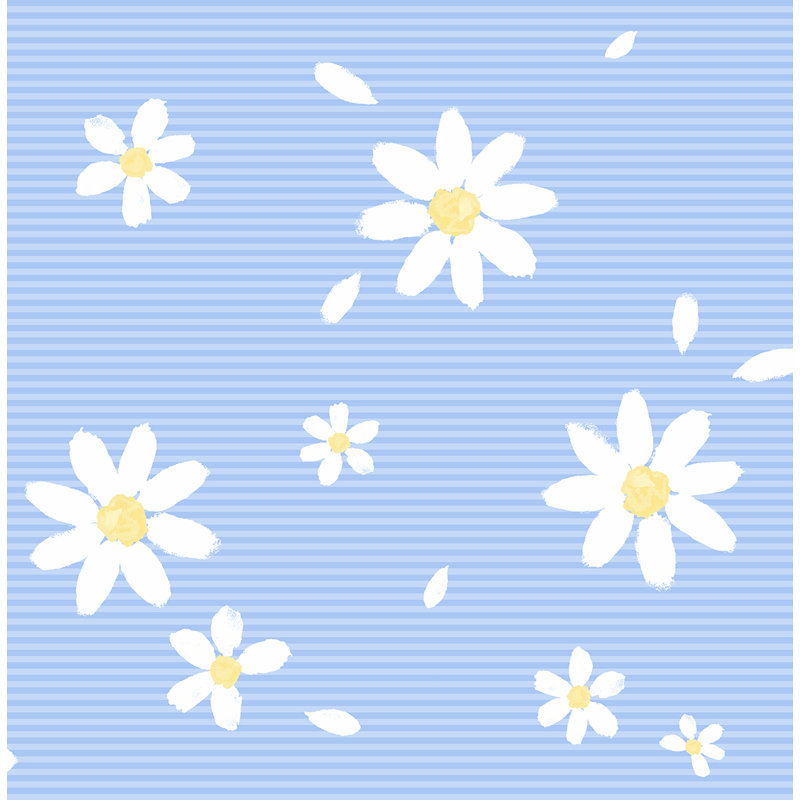 Red Barrel Studio® Designs Aqua Fairyland, Bleu pastel