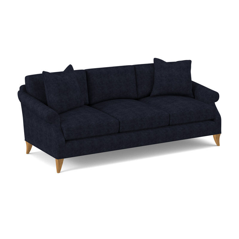 Turner Upholstered 86'' Sofa, Amber, Margaret Ebony Polyester Blend