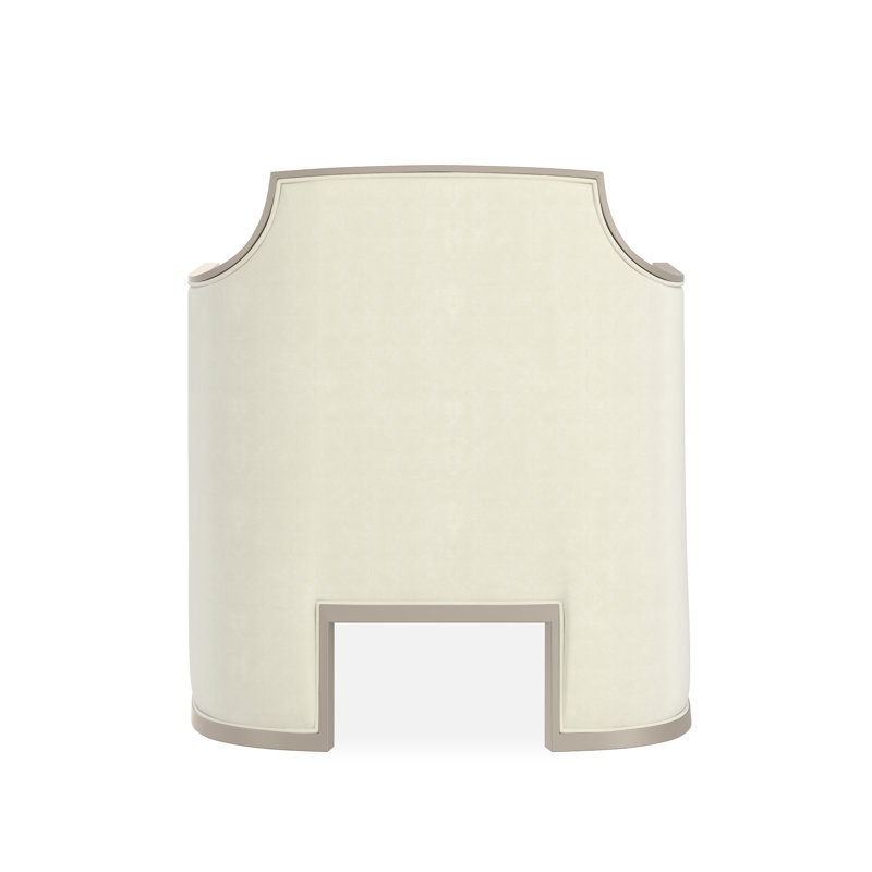 The Cat's Meow Chair, White Velvet