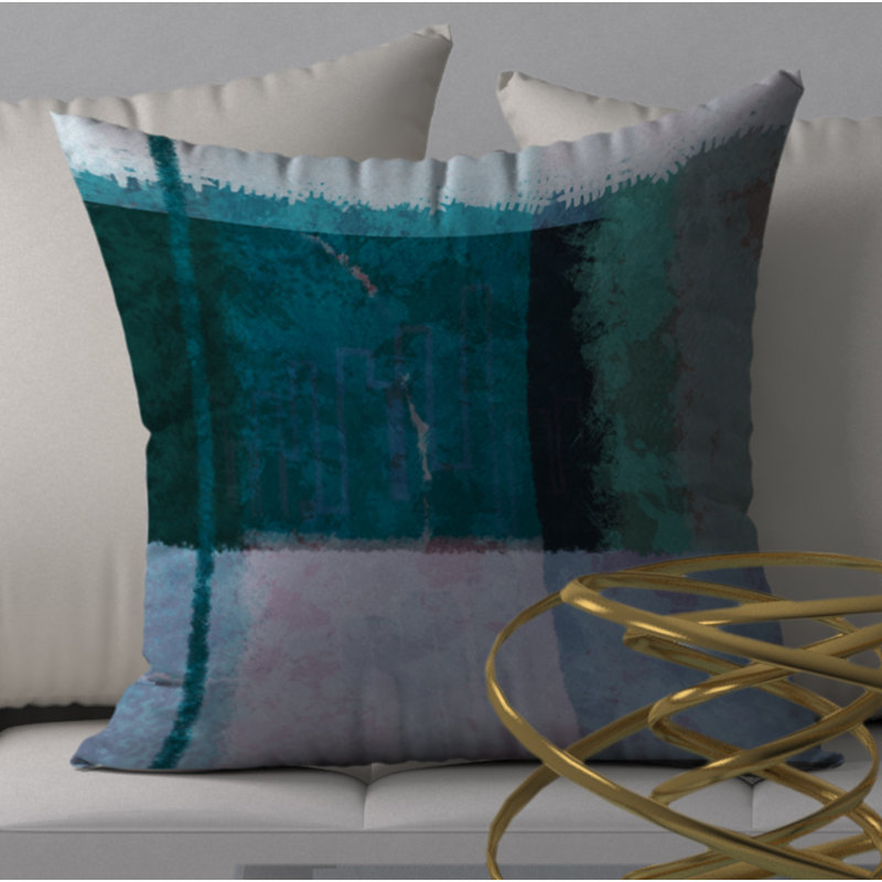 Housse de coussin carrée/insert, 18" x 18"