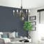 Asher 5 - Light Candle Style Chandelier