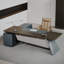 Bureau en L 70,87 "haut de gamme et élégant-448154959