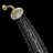 Modern 8-Spray Patterns With 1.8 GPM 6 In. Wall Mount Rain Fixed Shower Head-113722399