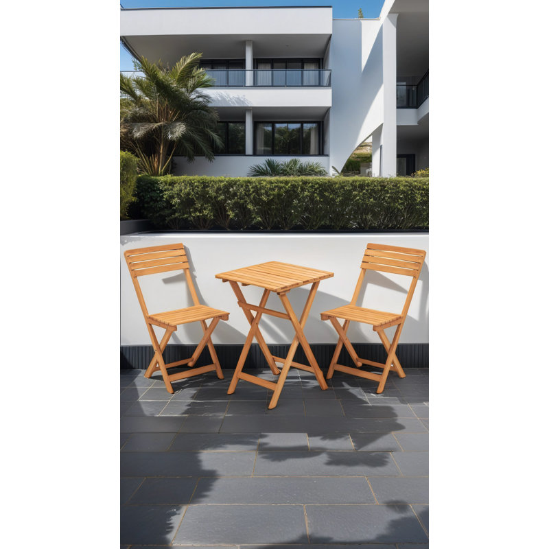 Barwick Square 5- Piece 4- Person 80cm L Table Set