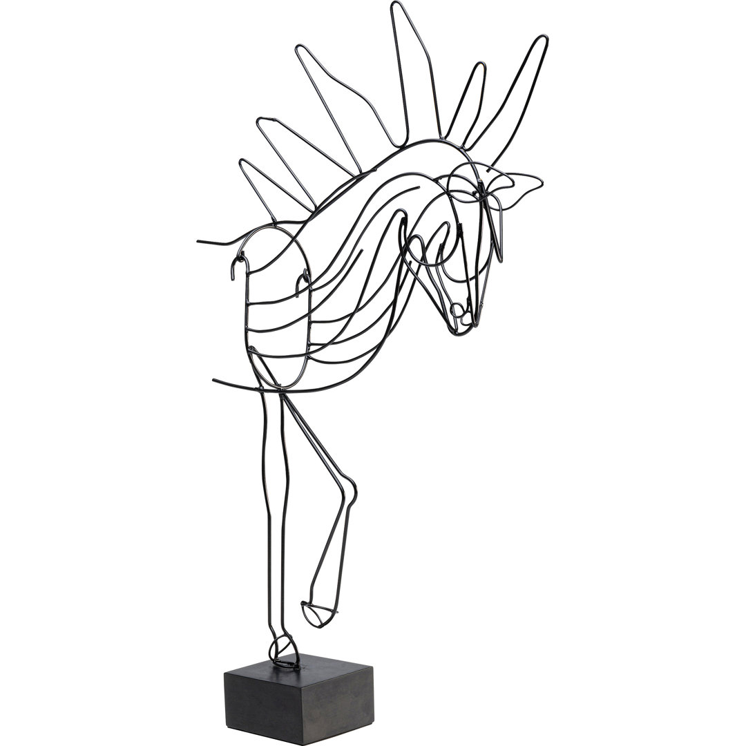 Deko Objekt Wire Horse 51cm