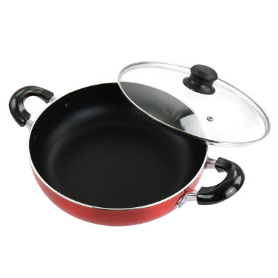 Sauteuse en aluminium antiadhésif avec couvercle Better Chef