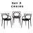 Modholic Nest Dining Chair, Black-27656347-122782392