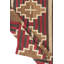 Tapis antique Navajo vers 1900 5 pi 1 po 5 pi 8 po