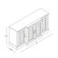 Buffet large 4 portes Eleana-1278468937