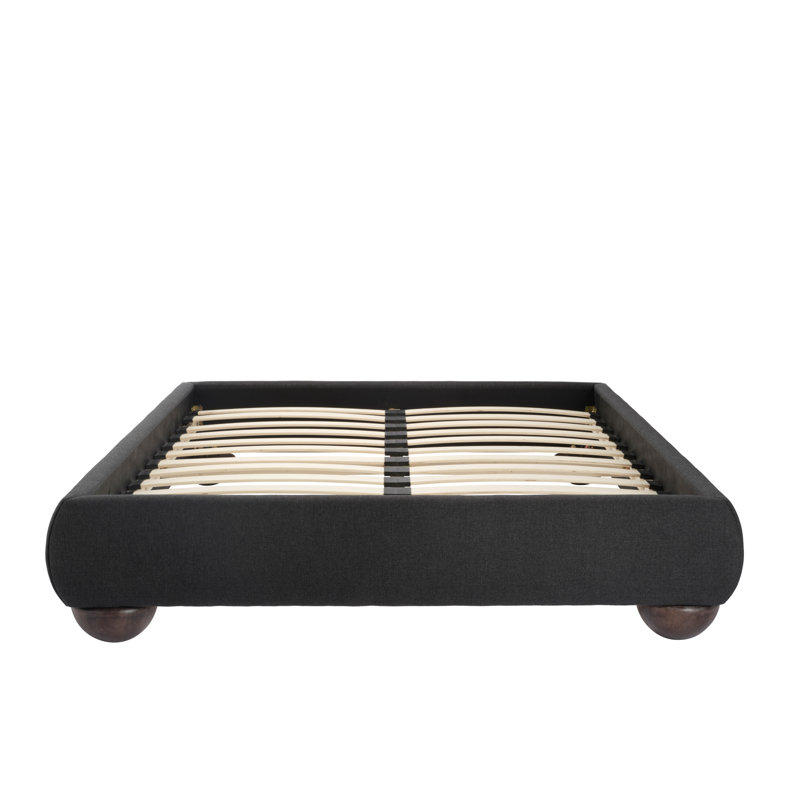 SOLLER BED, Kingsize (5'), Grey