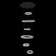 6 - Light LED Chandelier