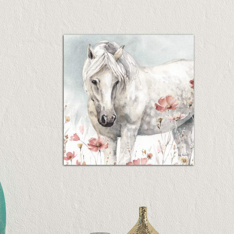 Wild Horses V by Lisa Audit - Wrapped Canvas Print, 45.72 cm H x 45.72 cm W x 1.91 cm D