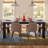 Block 84" Solid Wood Dining Table-87704099