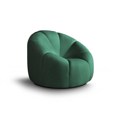 Coumas Upholstered Swivel Accent Chair