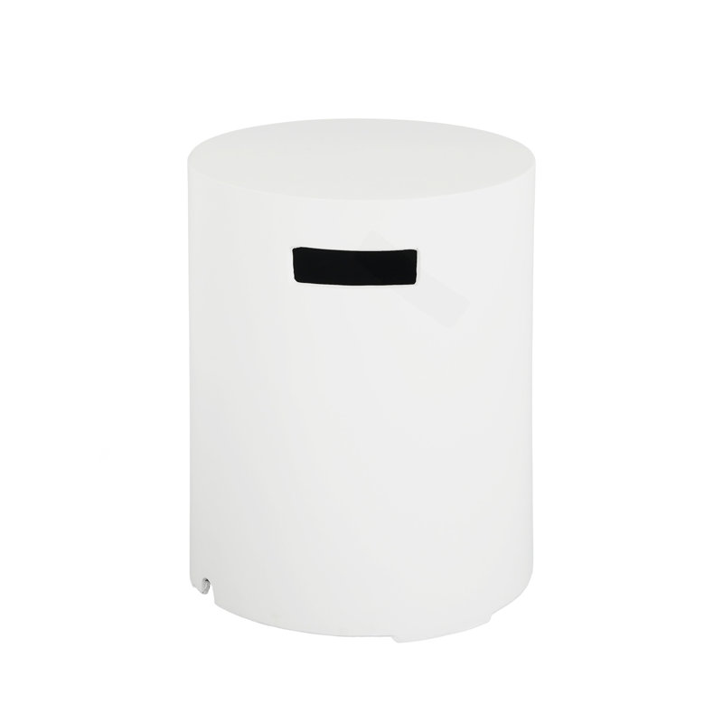 Support de réservoir 16 x 20 pouces / table d'appoint, blanc