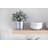Ginny 2 Piece Maple Solid Wood Floating Shelf-2035903101