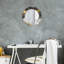 Huldar Glass Flat Wall Mirror-351567071-351570298