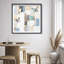 Bejewelled Butterflies Shadowbox Abstract Print by Oliver Gal, Black Frame, 12 x 12-884970808-884970814