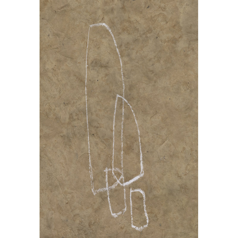 The Runes III - Painting on Canvas, 46cm H x 30cm W, Wrapped Canvas