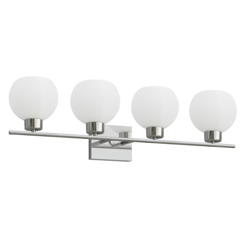 Aimur Dimmable Vanity Light, 4, Chrome
