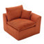 Boneless Modular Sectional Sofa Cloud Couch,Comfy Cloud Modern Sofa,2 Seater With Cushion Covers-1446335442