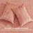 Ruched Crystal Velvet Comforter Set - Luxury Plush Bedding with 2 Shams-105833282-109125479